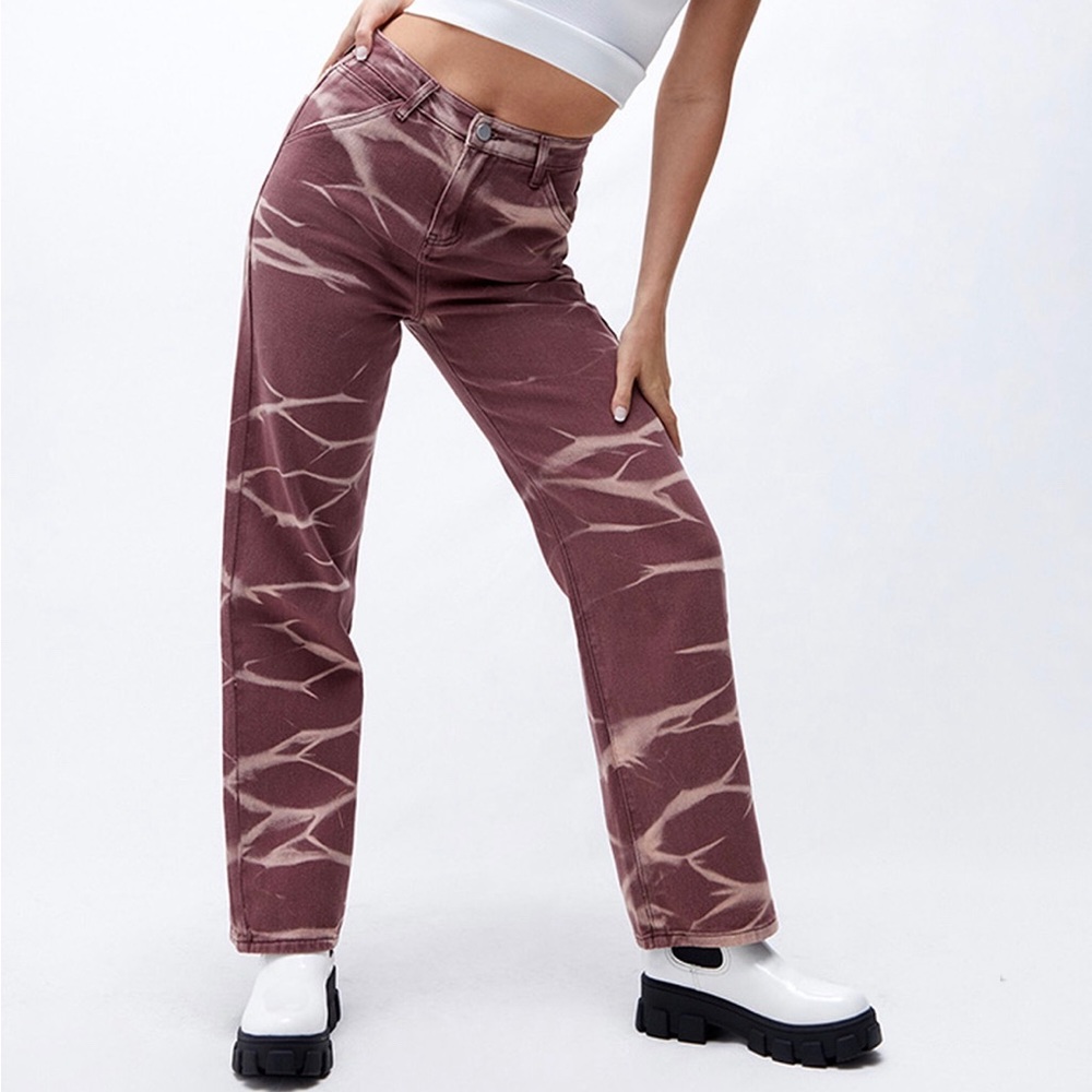 The Kript Brown Alpha Jeans